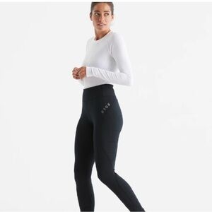 Oros Powered By Solarcore Leggings Hip Padded Women's Size XS Black Cycling